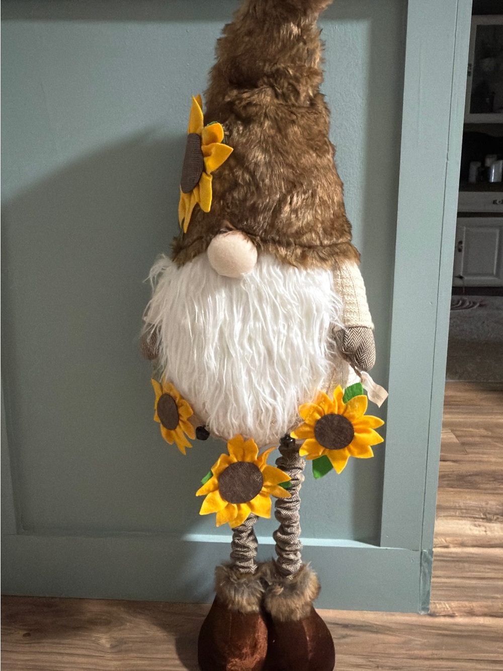 Sunflower Gnome Adjustable Greeter